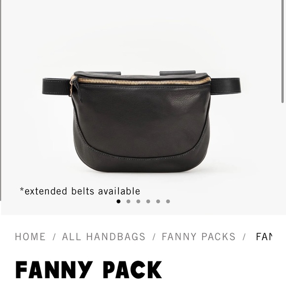 Clare V Handbags - Clare V Fanny Pack - black leather
